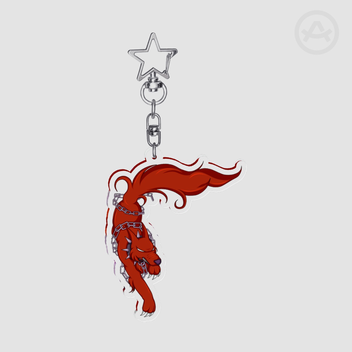ACES Galm Clear Acrylic Keychains