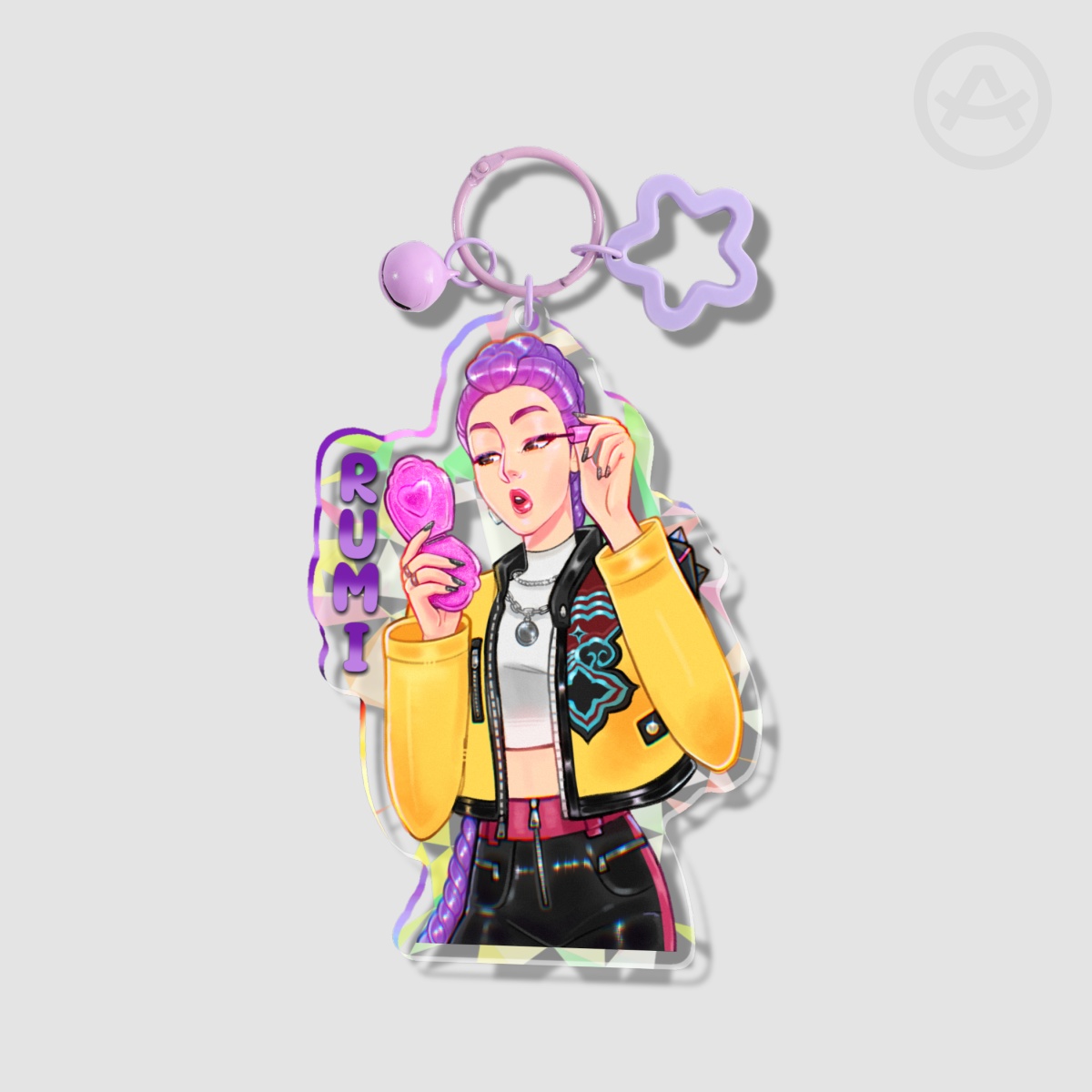 Rumi Acrylic Keychain | KPDH