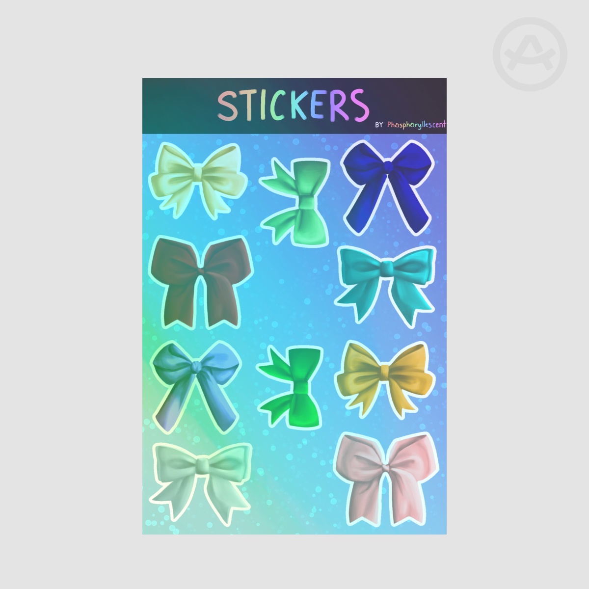 Bows Stickersheet
