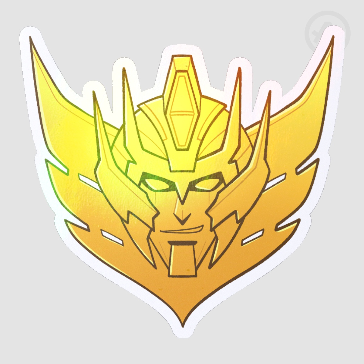 Holographic Rodimus Star Sticker