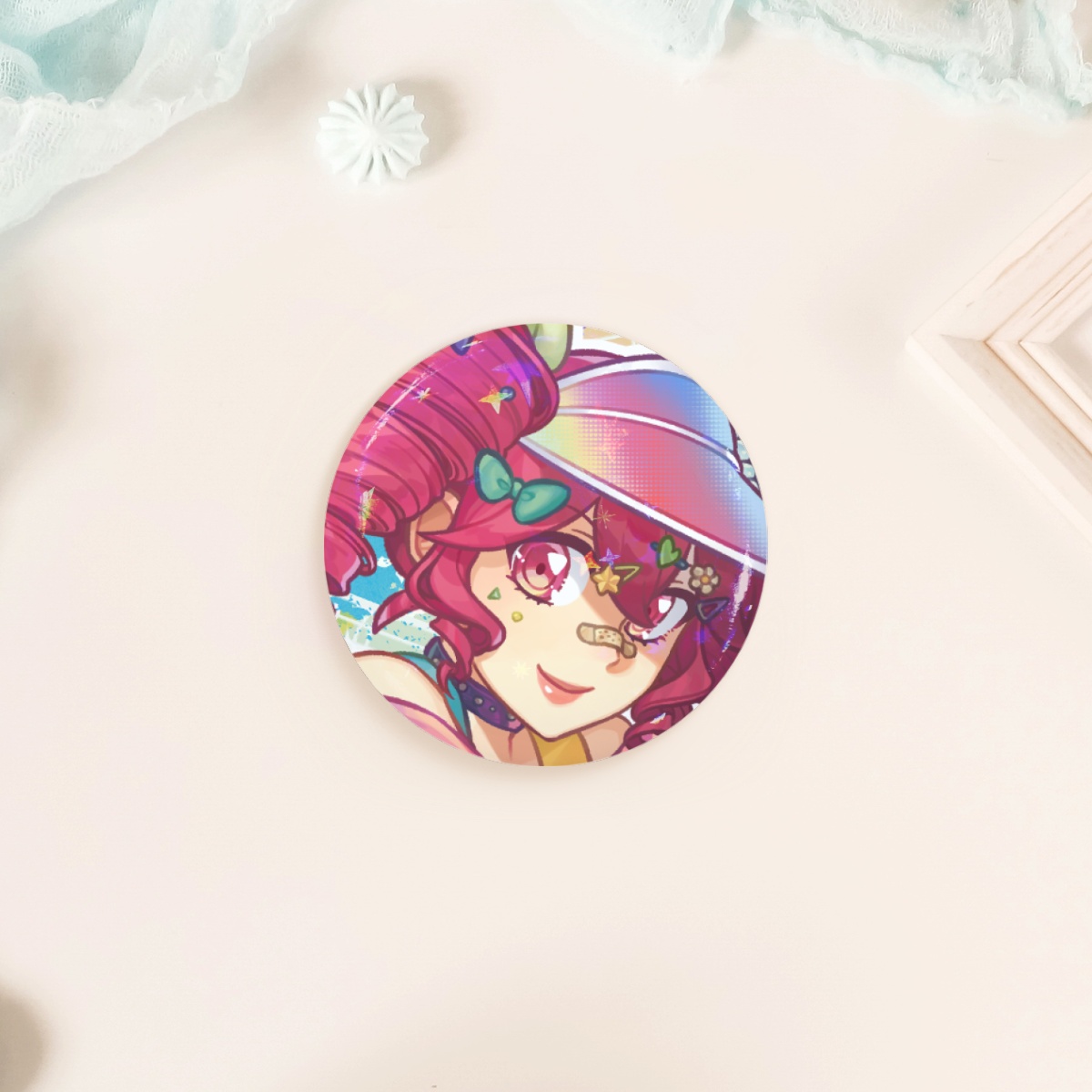 Decora Teto Button SoCalLoid