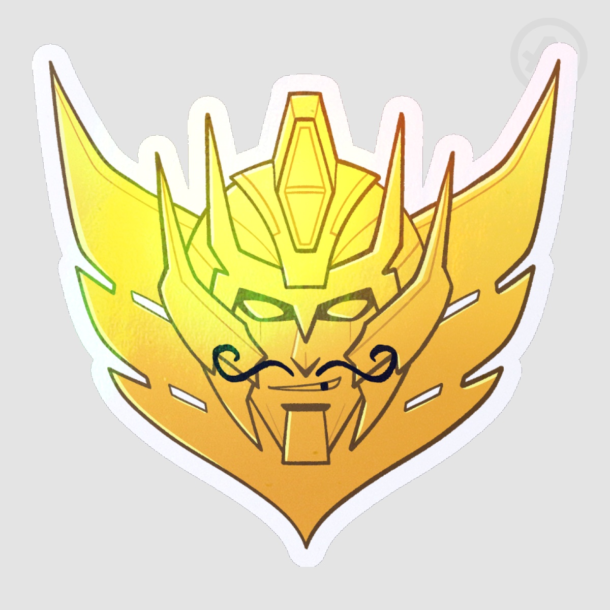 Holographic Rodimus Star Sticker - Graffiti