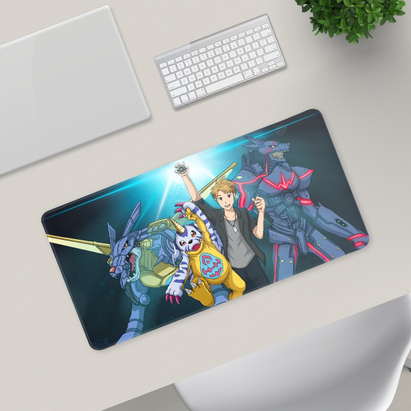 Gabumon and Yamato "Matt" Ishida Desk Pad