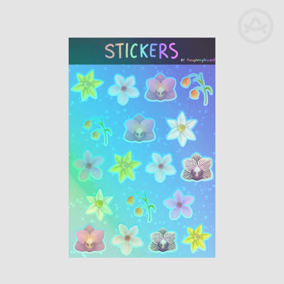 Flowers Stickersheet