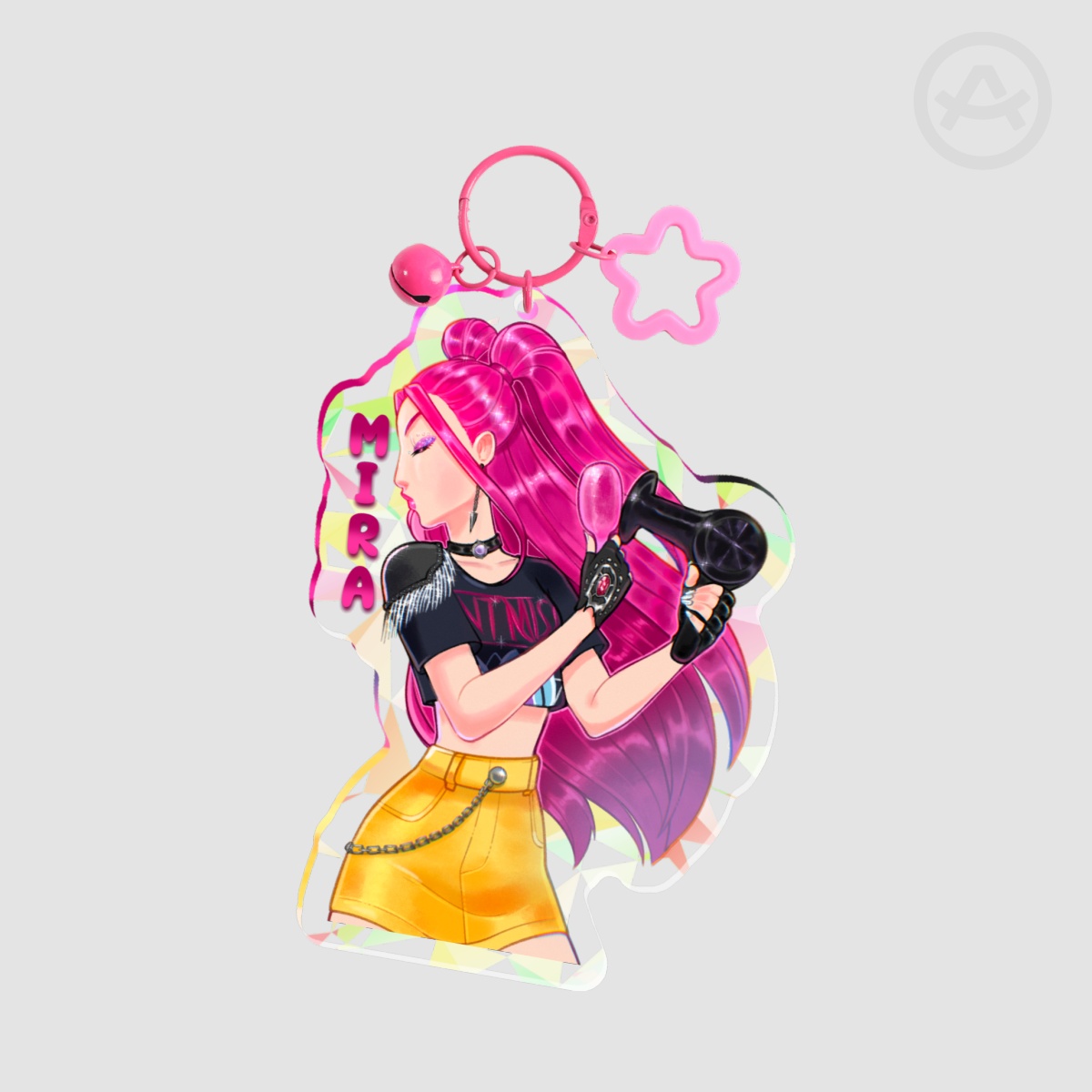Mira Acrylic Keychain | KPDH