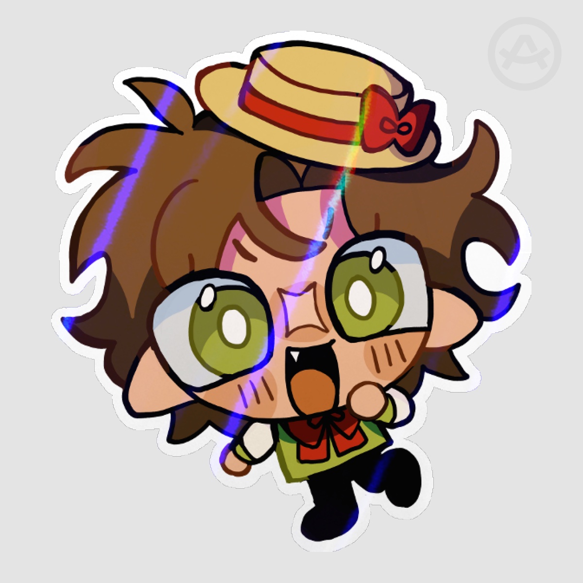 BAM! Scar sticker