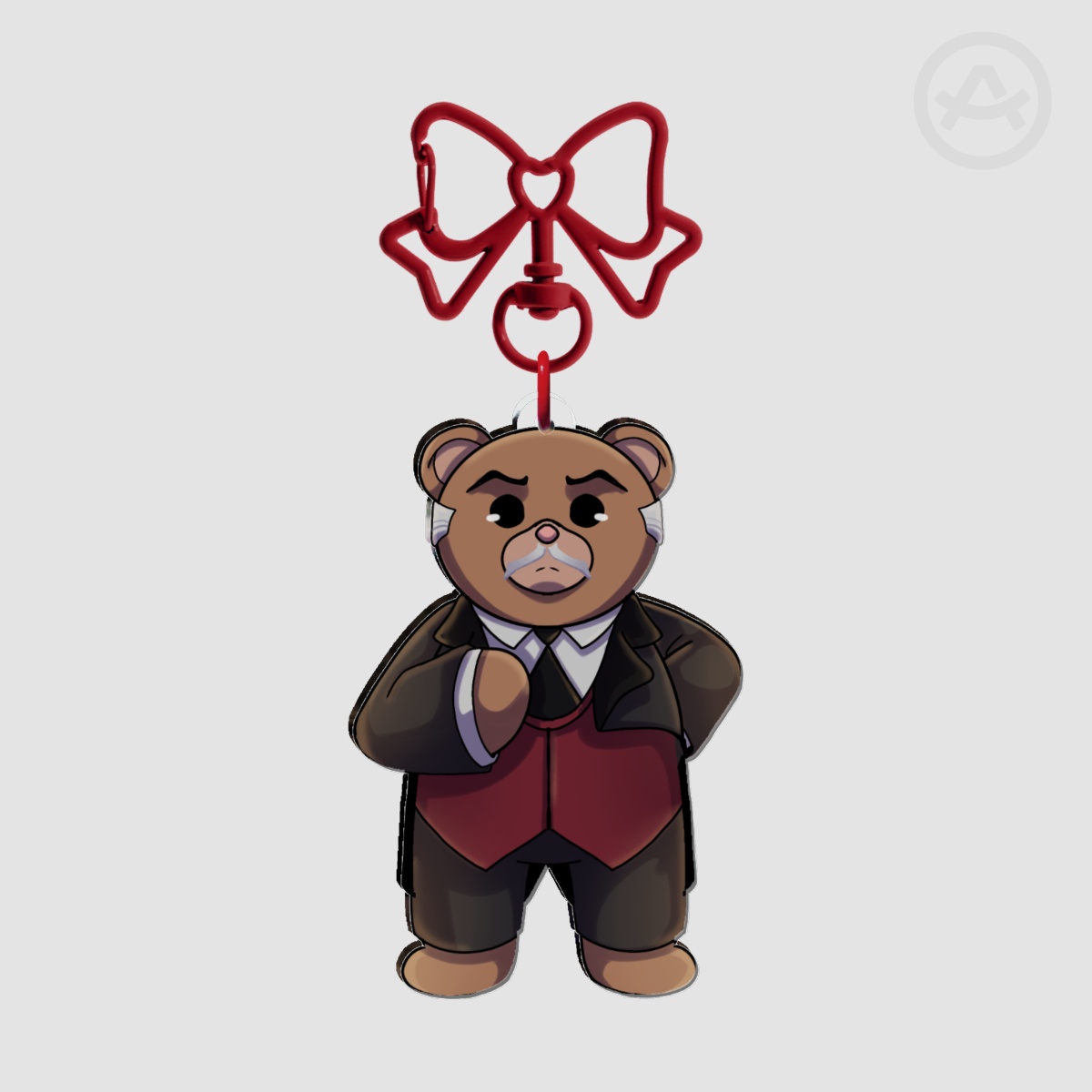 Alfred Teddysworth Acrylic Keychains