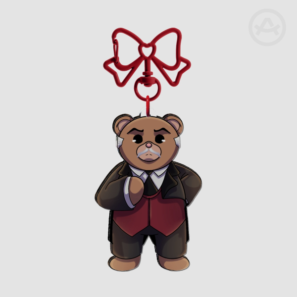 Alfred Teddysworth Acrylic Keychains