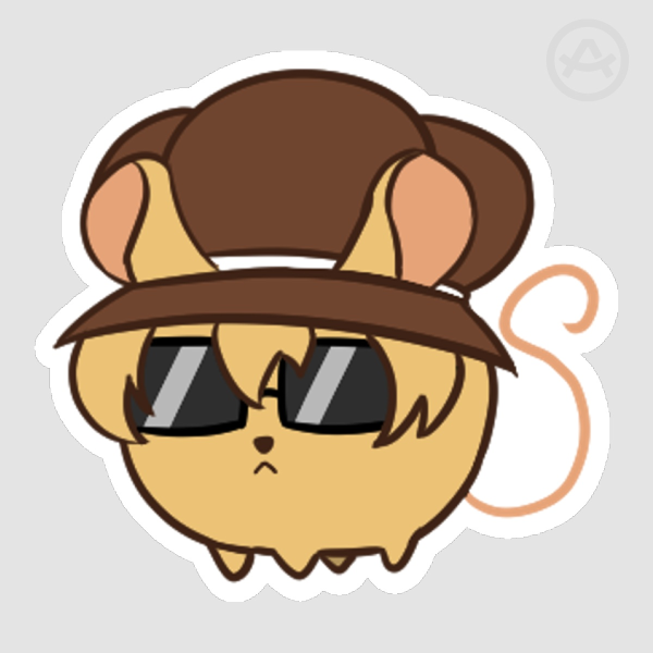 [Flipline] Mousse Mouse Sticker