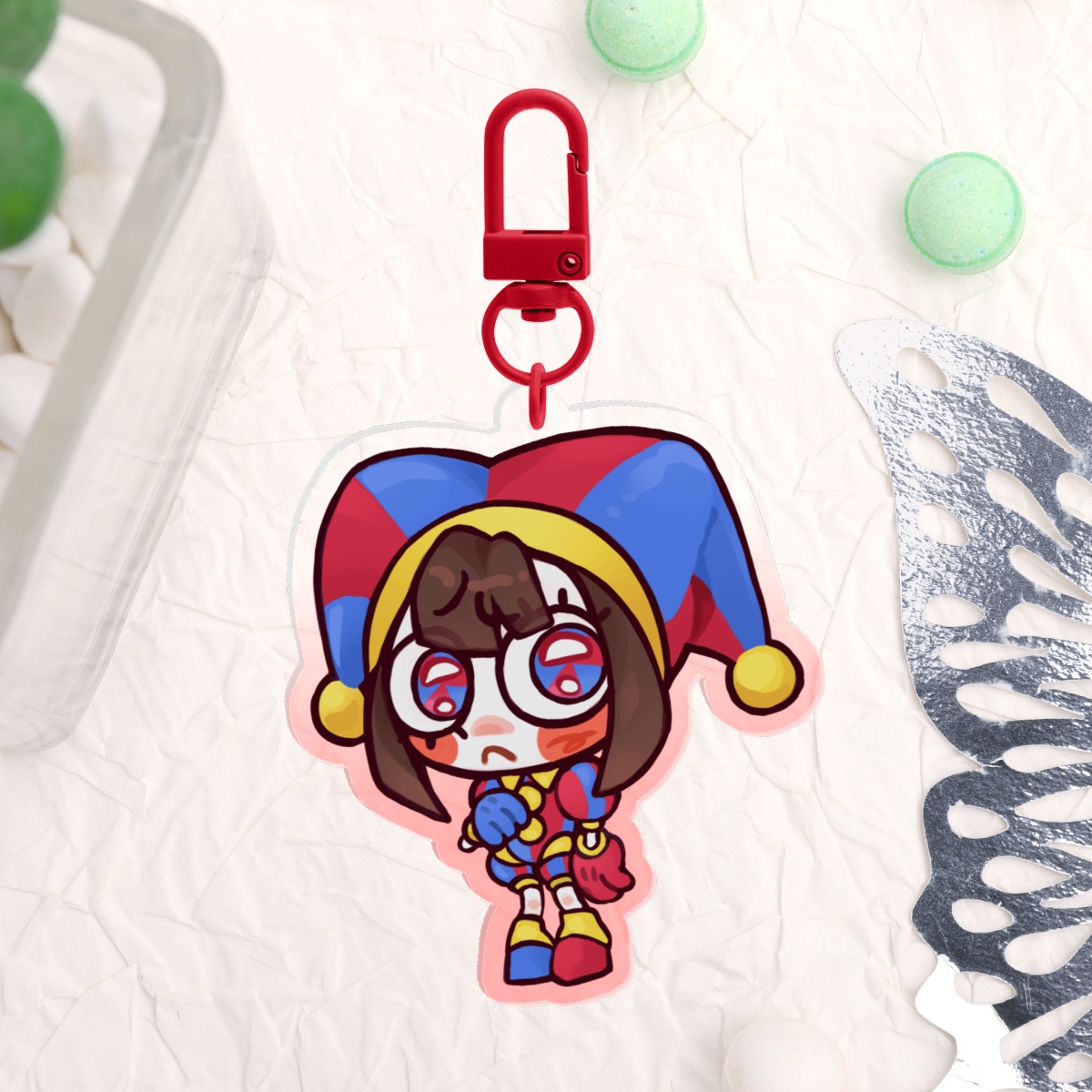 Pomni TADC Keychains