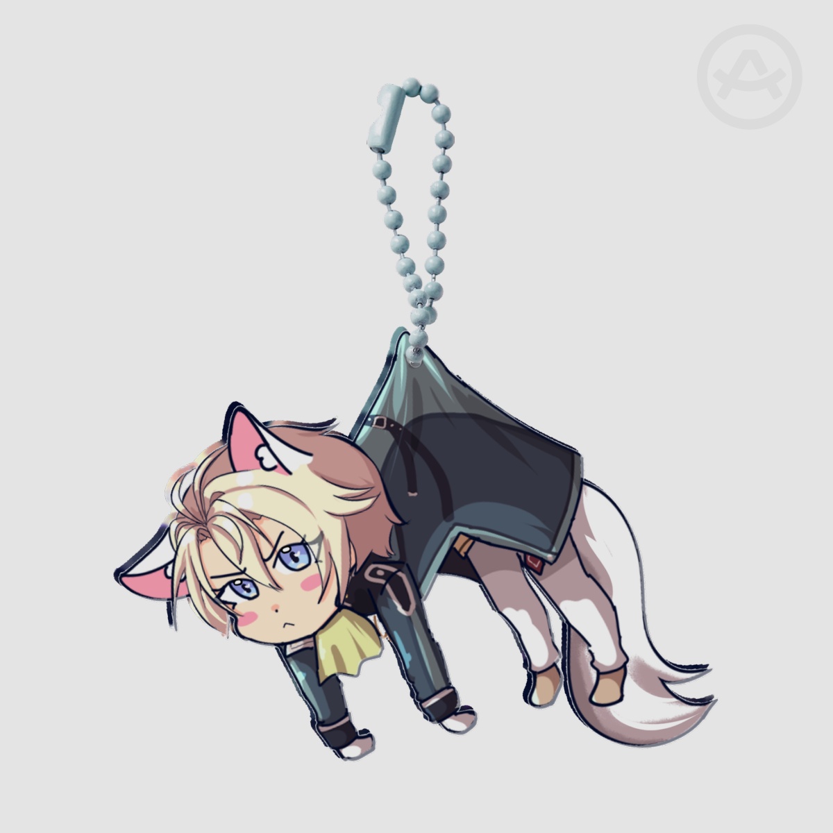 Swinging Yushikitty CS3 - Full Bleed Acrylic Large Keychain