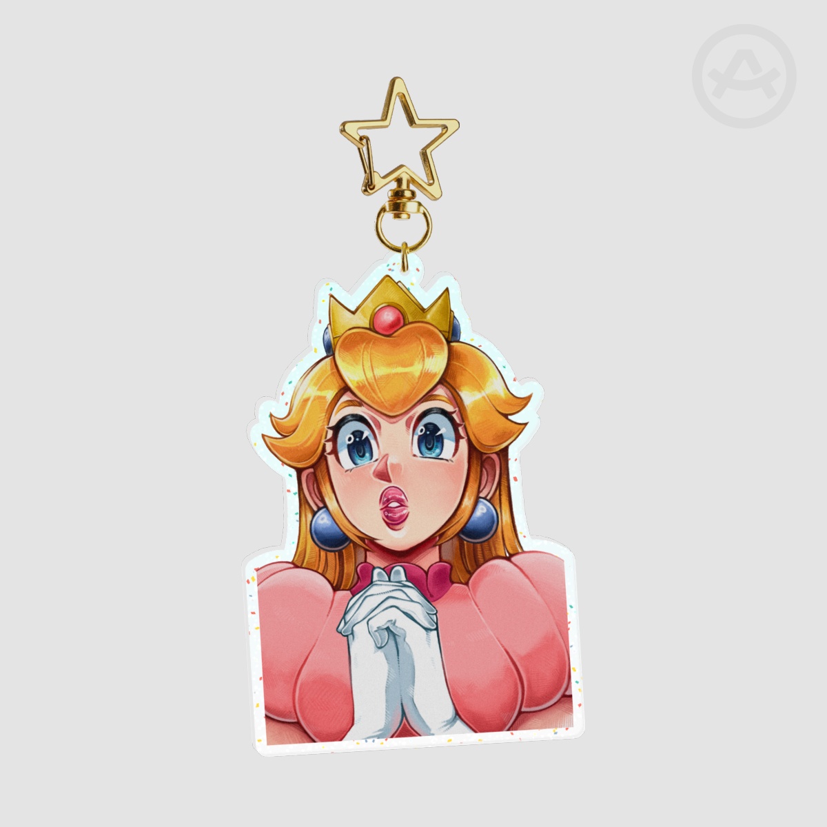 Princess Peach 🍑 Keychain