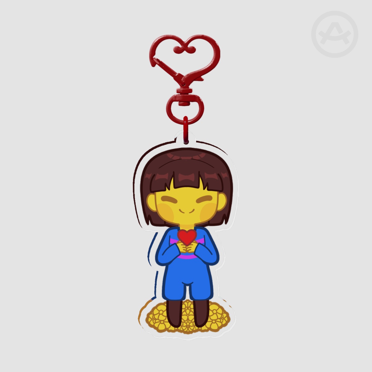 Genderless Child keychain (Blue)