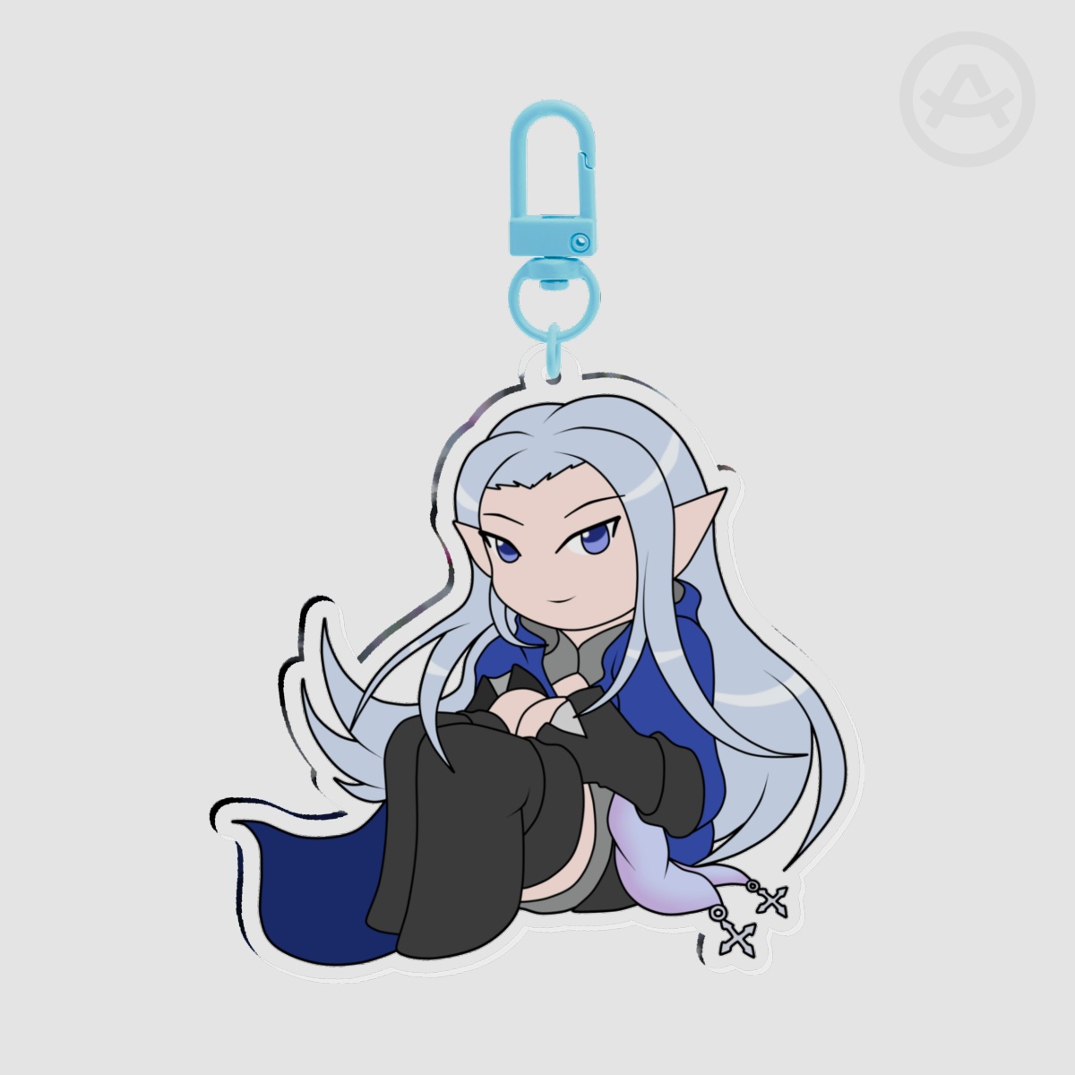 Hermes - Flow Clear Acrylic Keychains [Final Fantasy XIV FFXIV