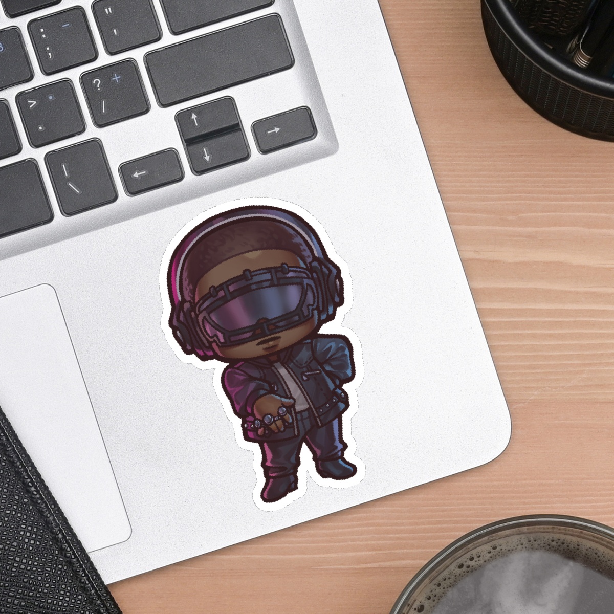 Cyman Sticker