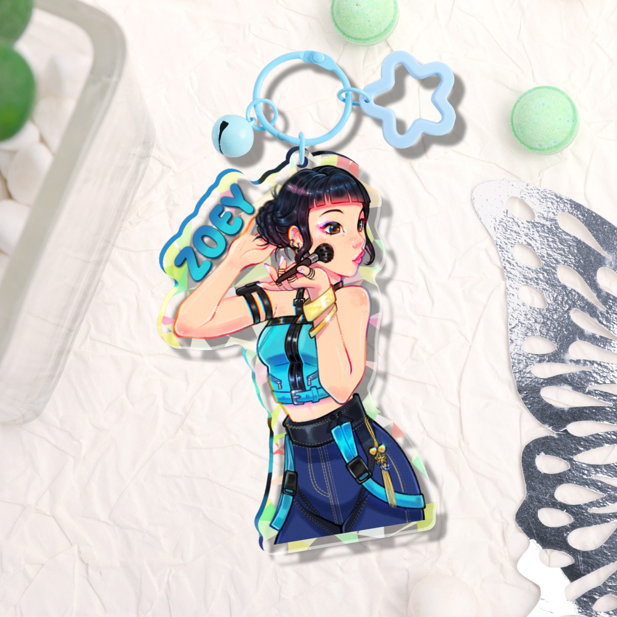 Zoey Acrylic Keychain | KPDH by SabinaBee - ACGGOODS