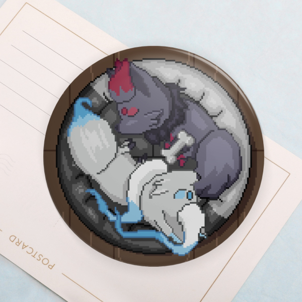 Zorua||Button Pin-Pokemon