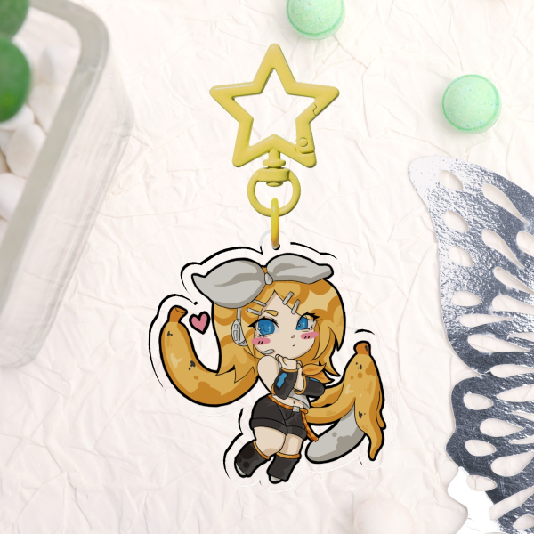 Kagamine Rin Vocaloid || keychain