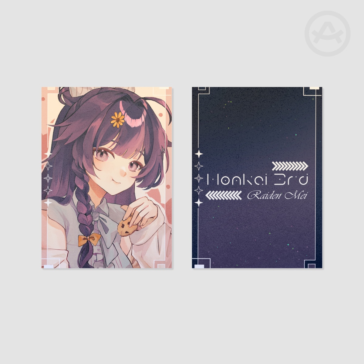 Pearl Paper Photocard - Raiden Mei