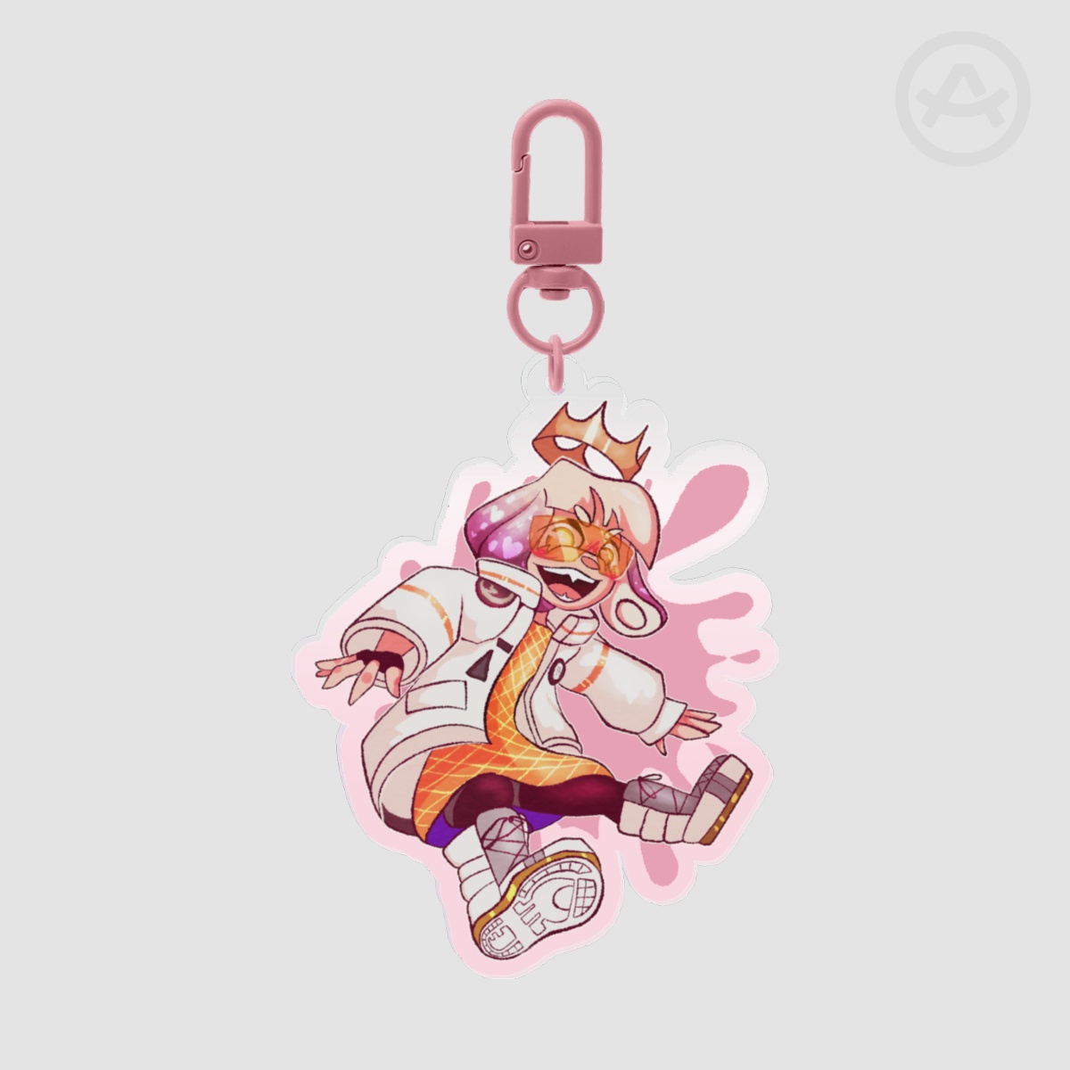 Pearl Acrylic Keychain