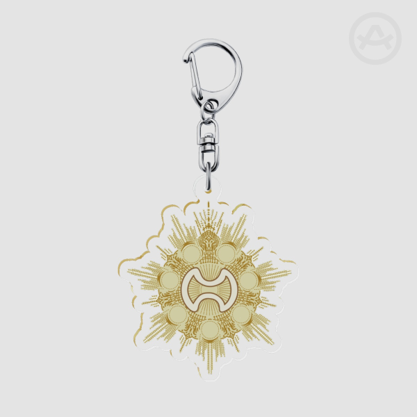 Traveler of the Stars - Soul of the WAR Acrylic Keychain [Final Fantasy XIV / FFXIV]