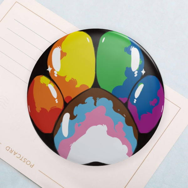Pride Paw Badge