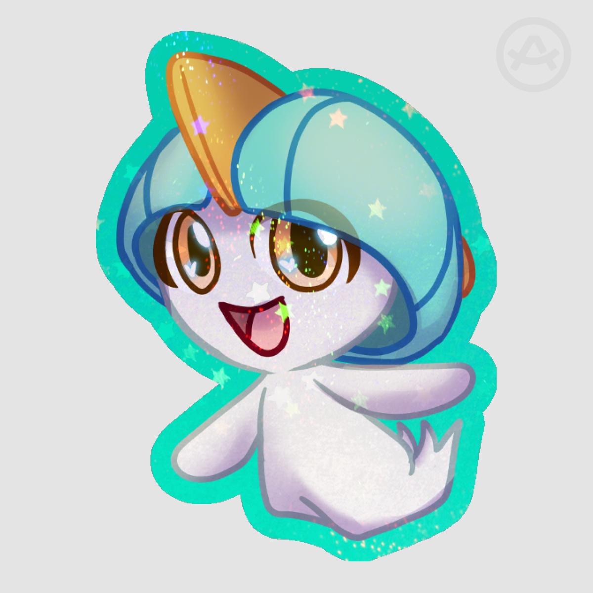 Shiny Ralts Sticker