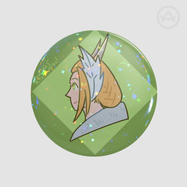 FFXIV holographic badge - Kan-E-Senna