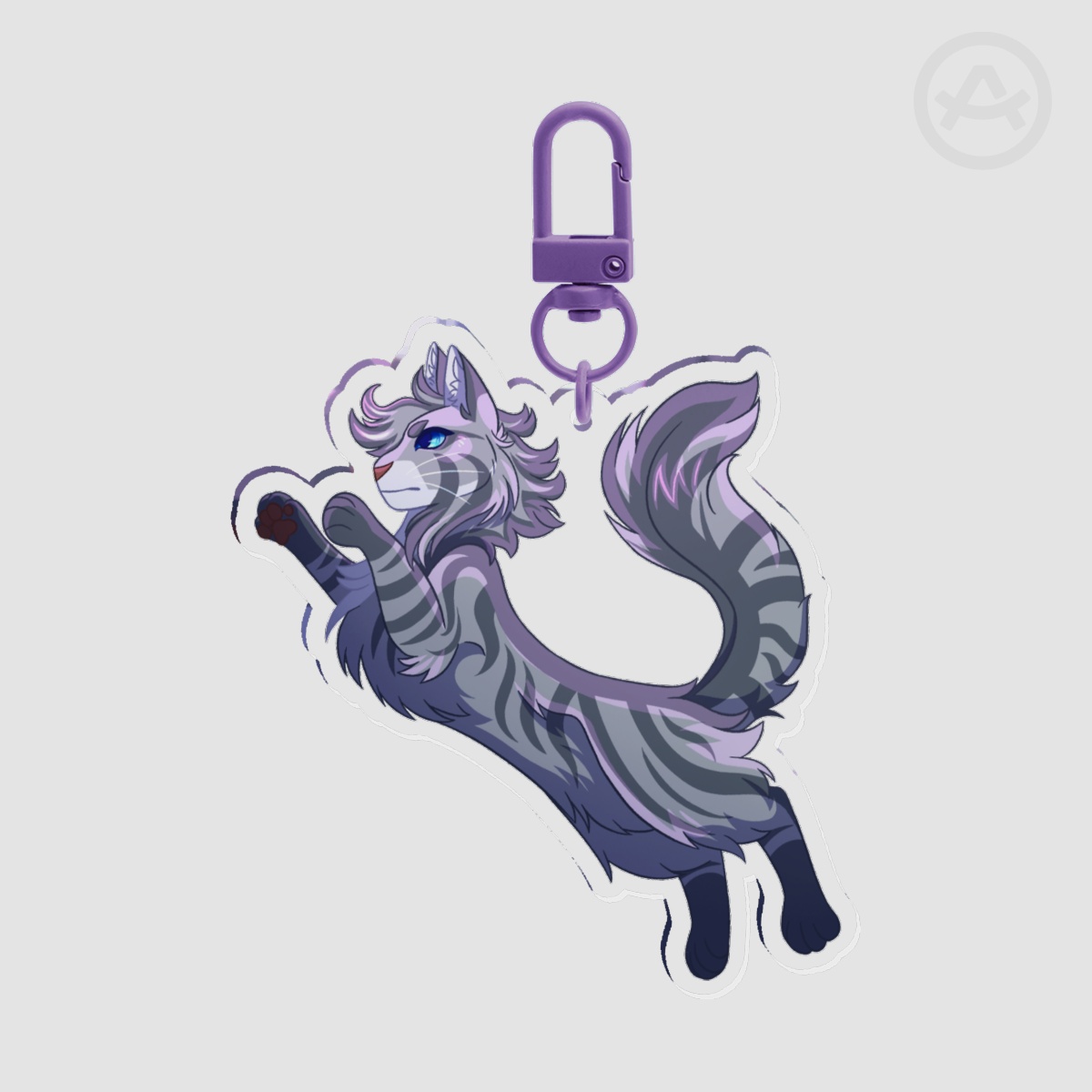 Feathertail Keychain