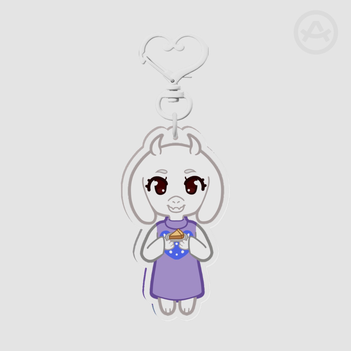 Goat Mom Keychain