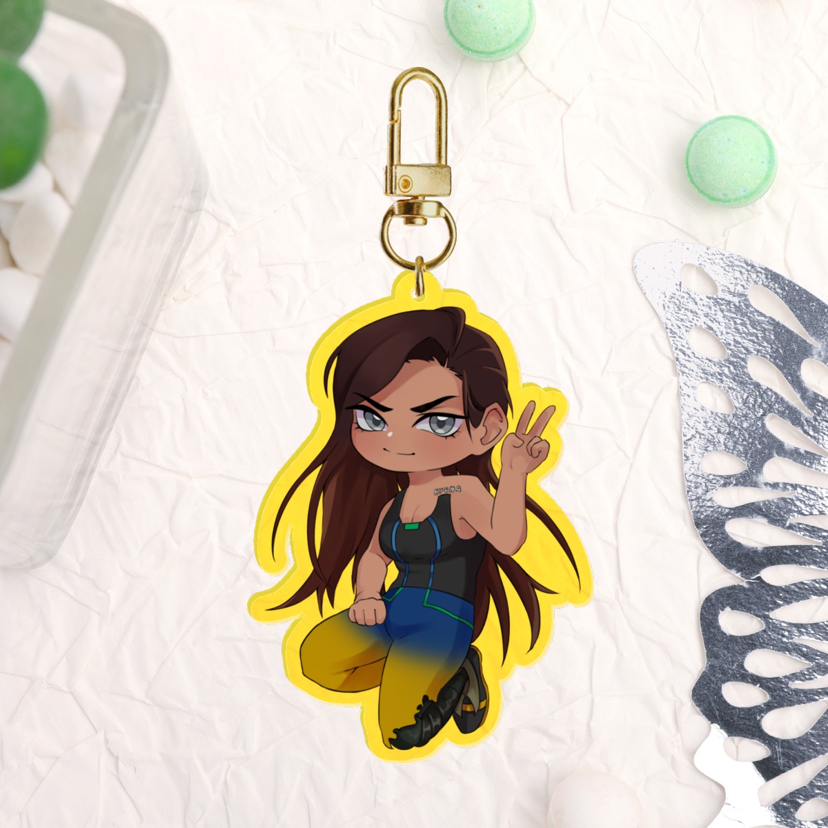 Hyuna 3' keychain