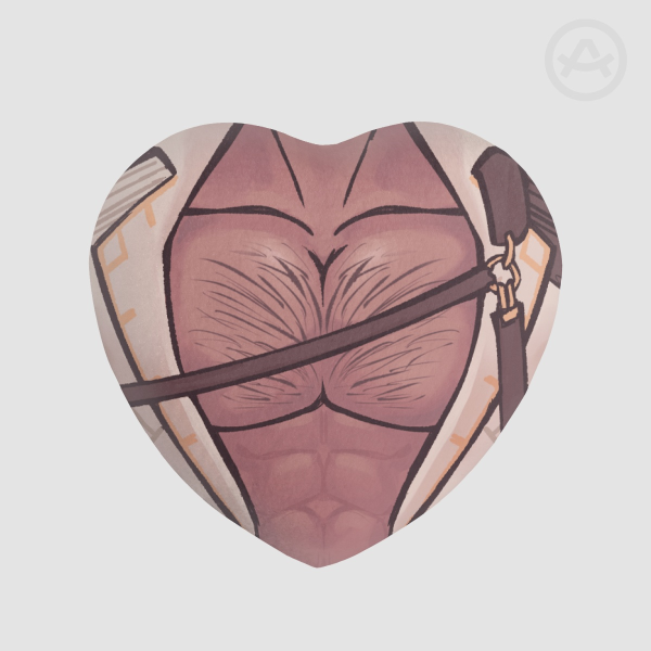 Jayce S2 Heart Plush Badge