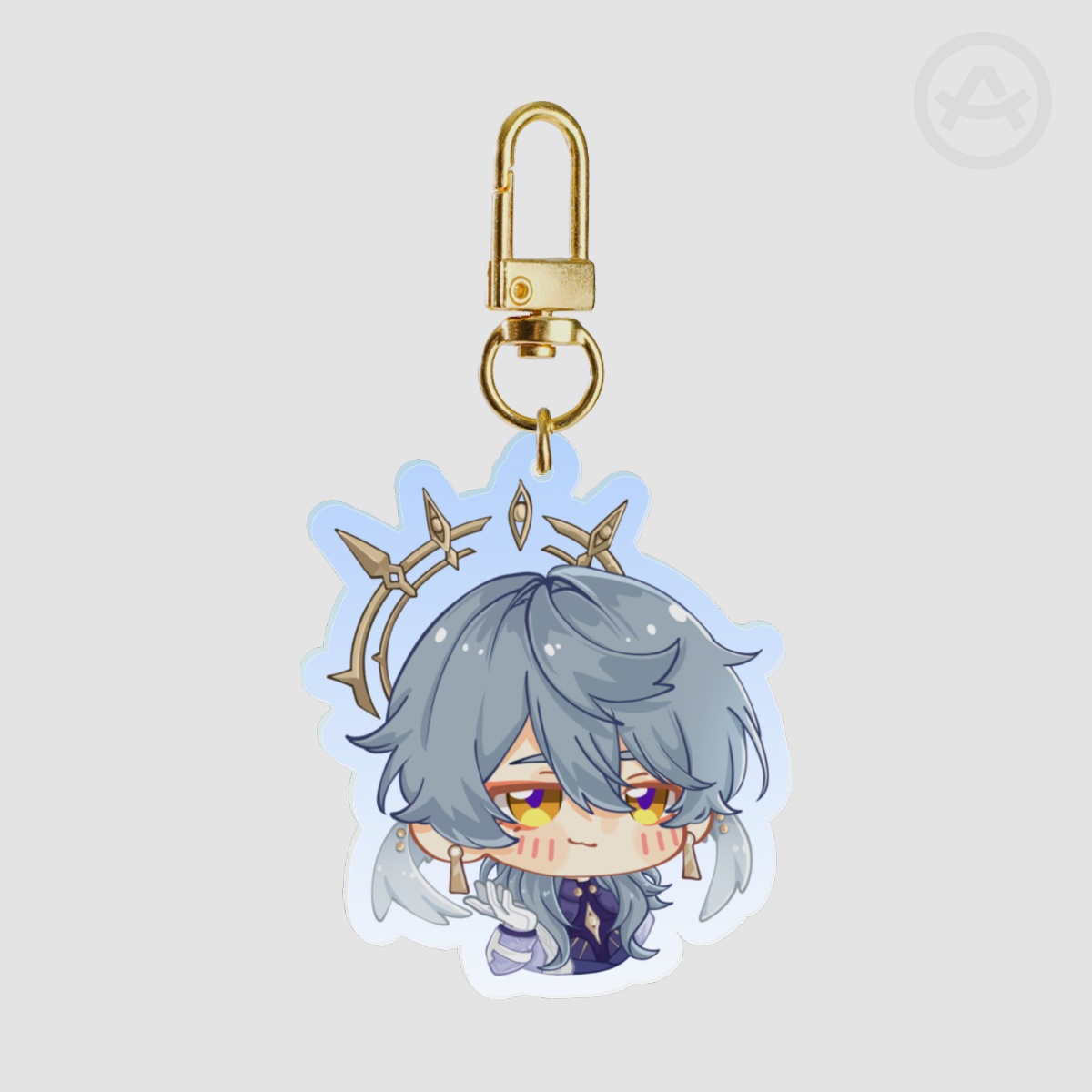 Sunday Colored Edge Acrylic Keychains