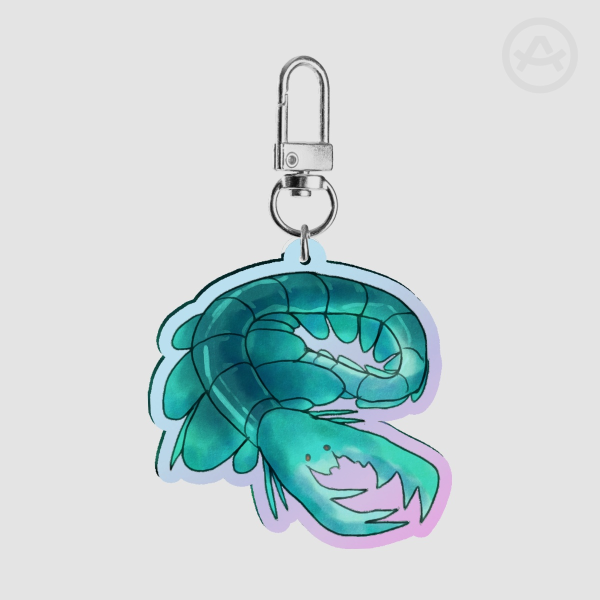 Gilled Lobopodian Keychain