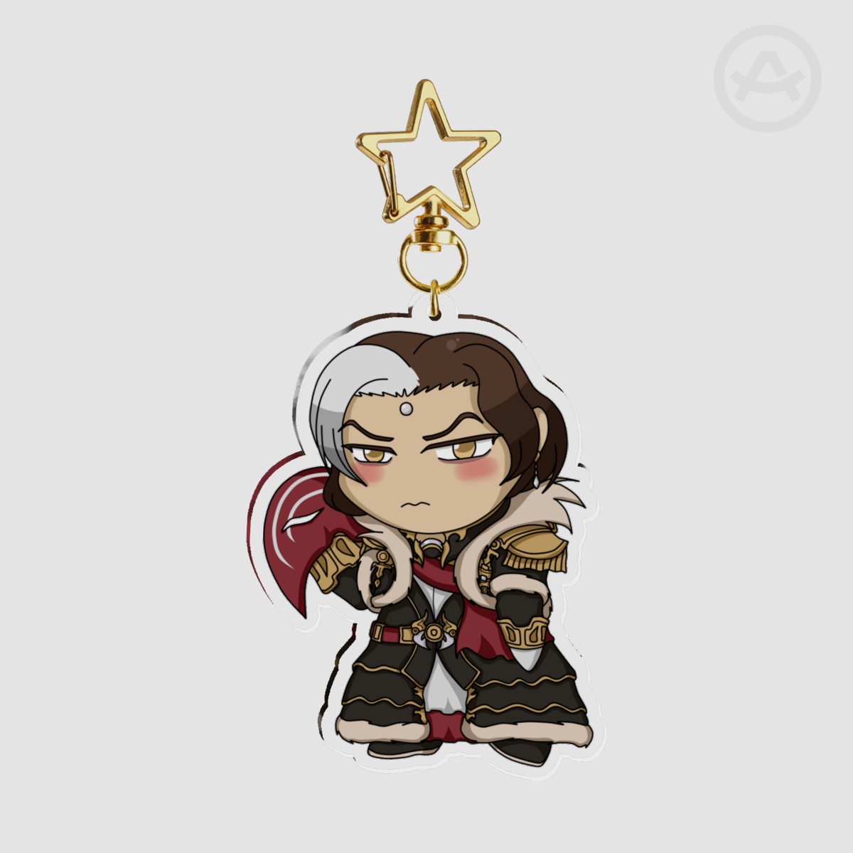 Chibi Emet Clear Acrylic Keychains
