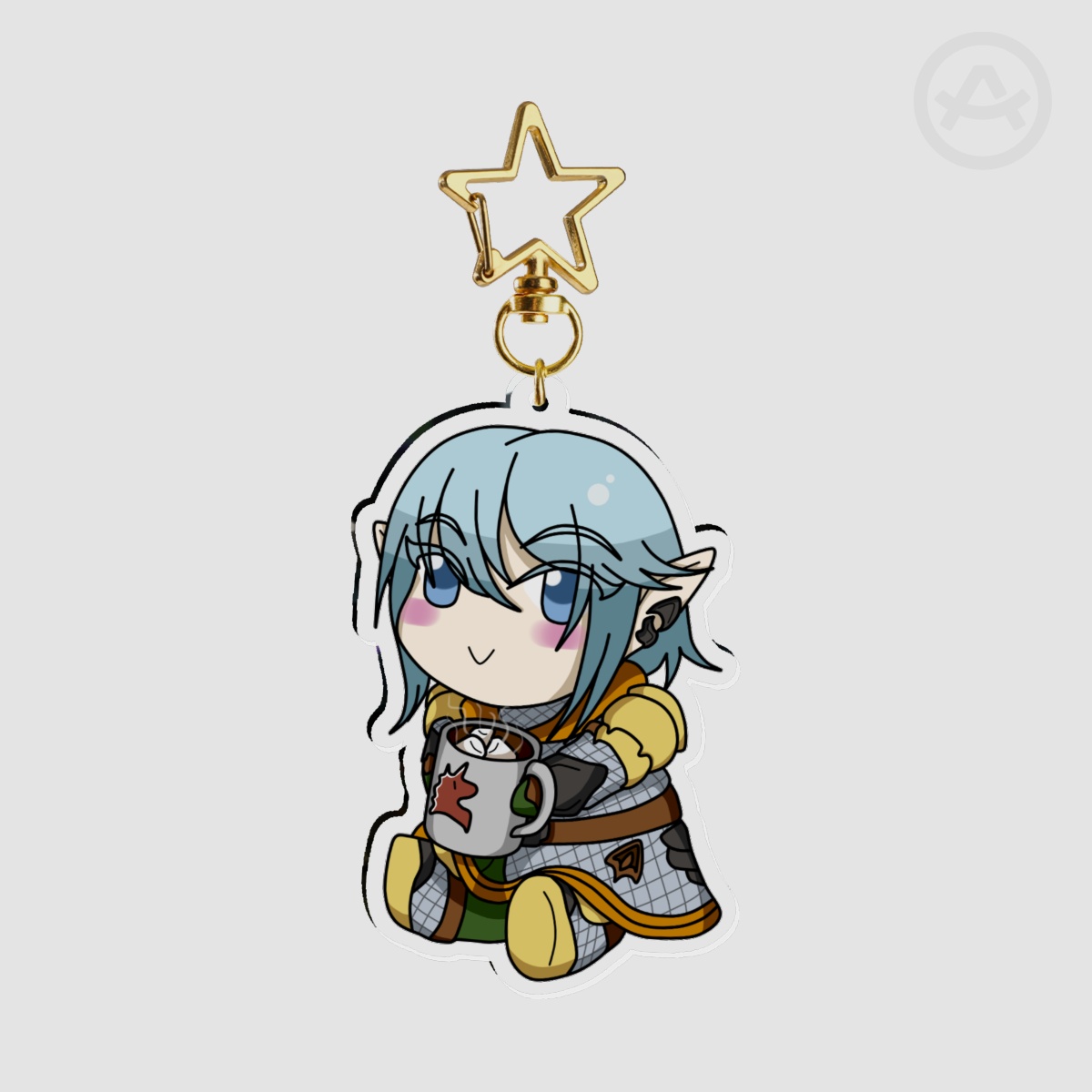 Chibi Haurchefant Clear Acrylic Keychains