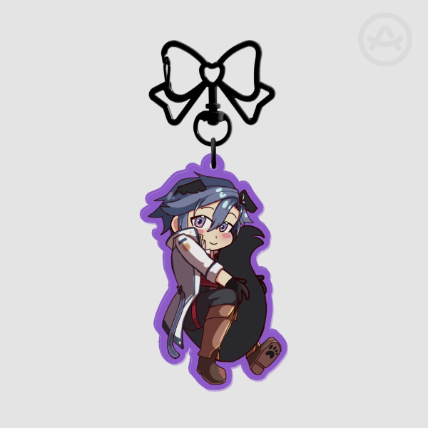 Rean CS3 Dog - Coloured Edge Acrylic Keychain