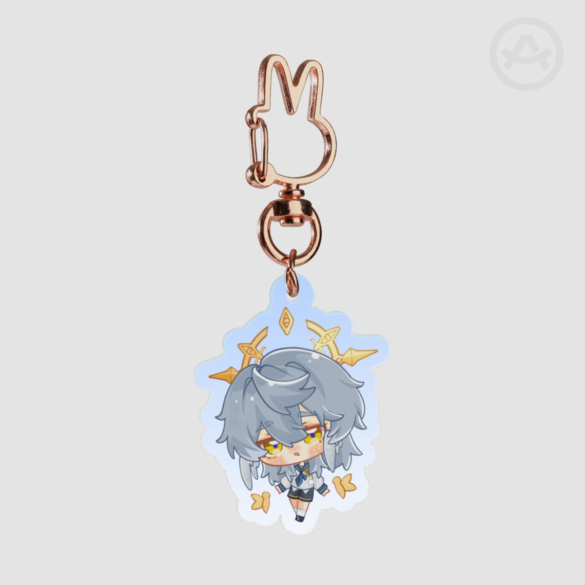 Sunday Sailor Chibi Colored Edge Acrylic Keychains