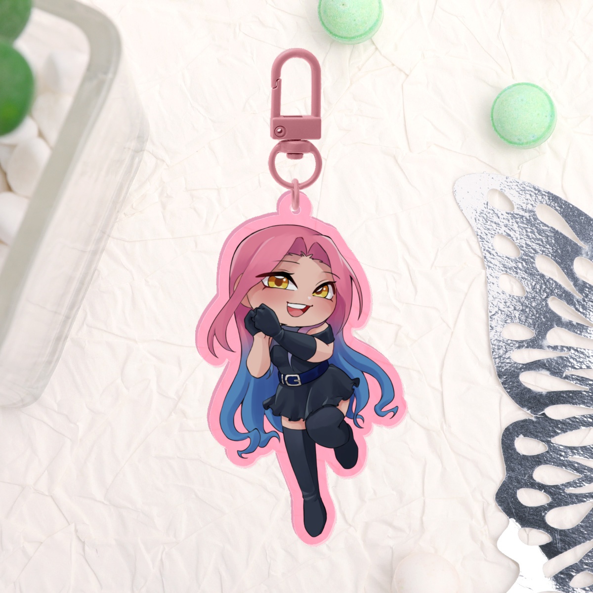 Mizi 3' Keychain