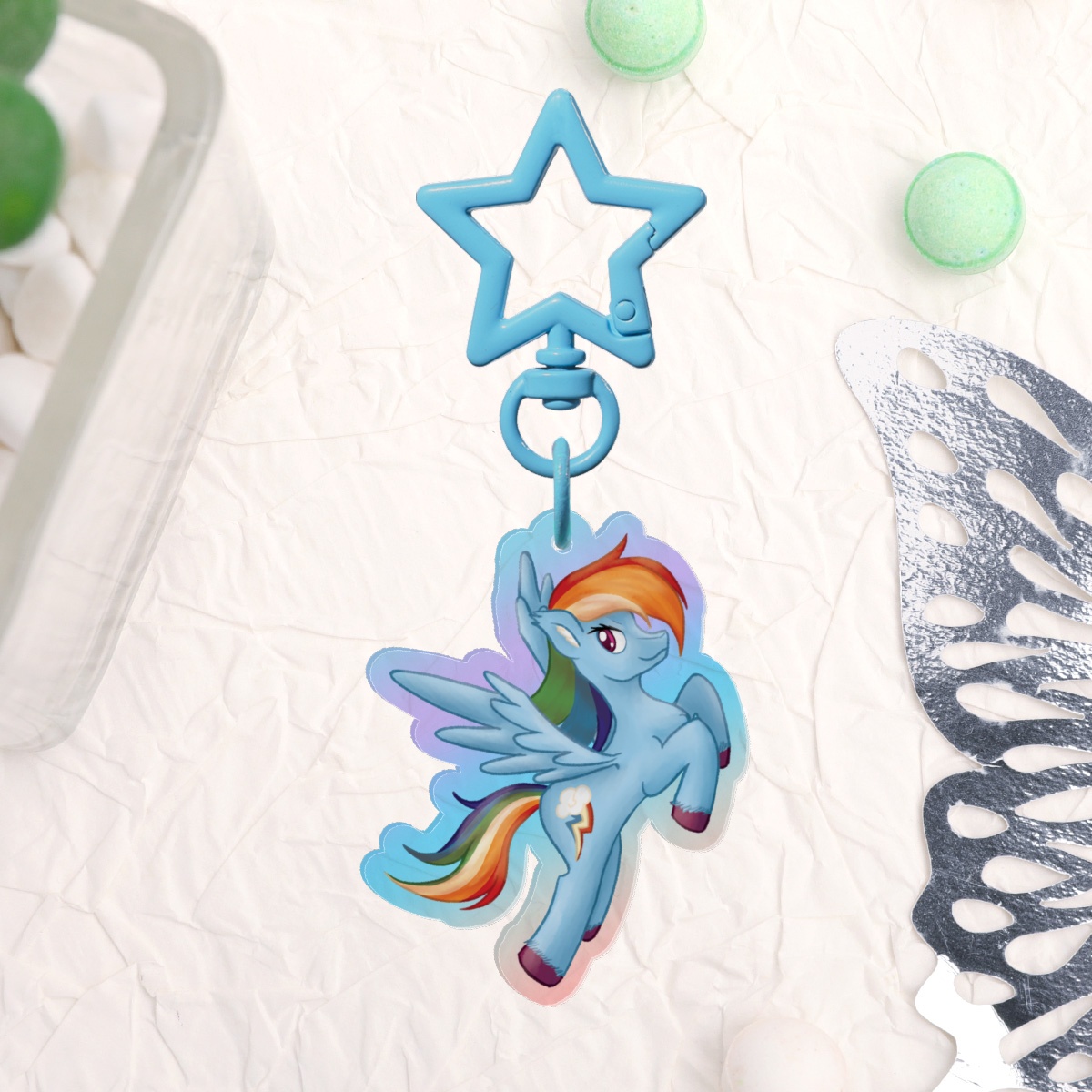 Rainbow Dash - My Little Pony Acrylic Keychain
