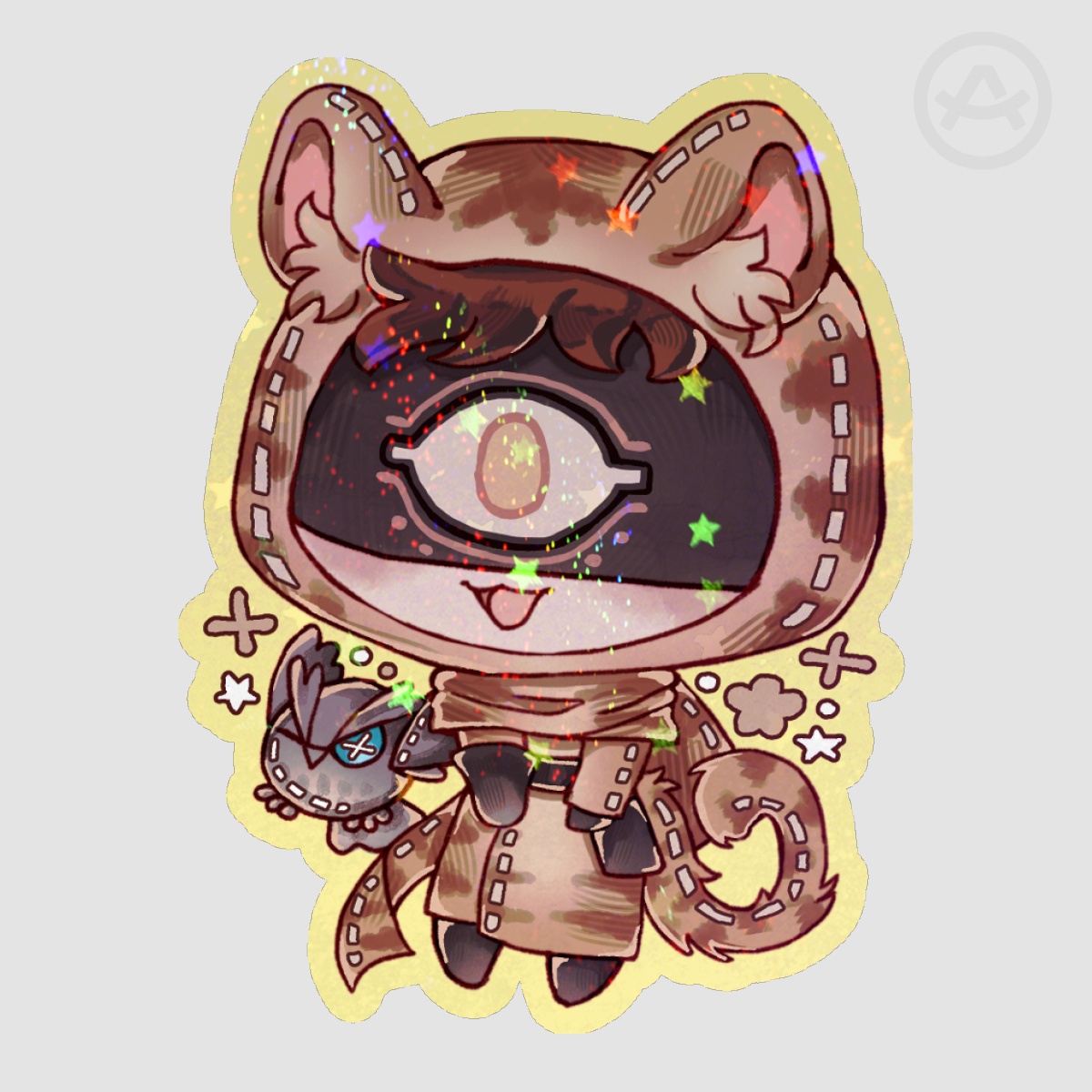 [Identity V] Eli Clark (Longing Tiger) Holo Sticker