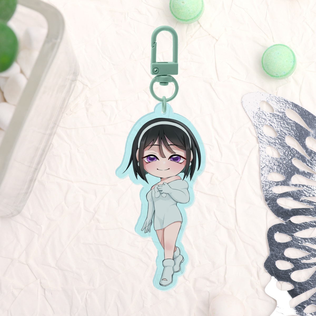 Sua 3' Keychain