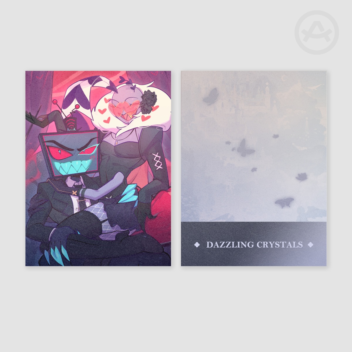 Vox & Valentino Hazbin Hotel Photocard by KiingKuro - ACGGOODS