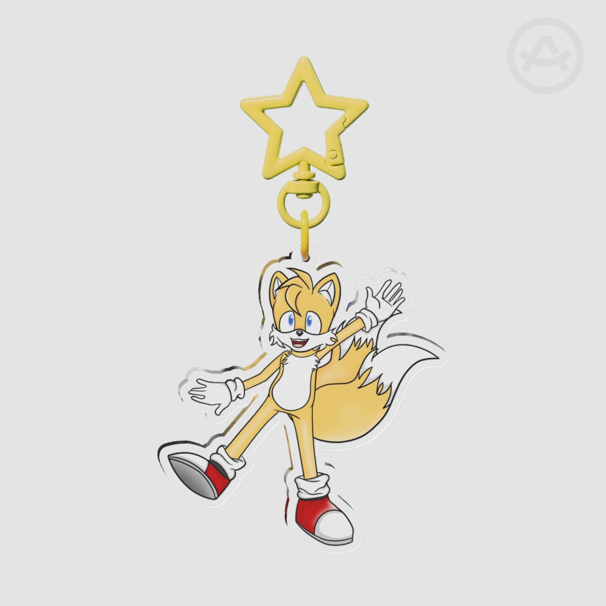 Tails Acrylic Keychain