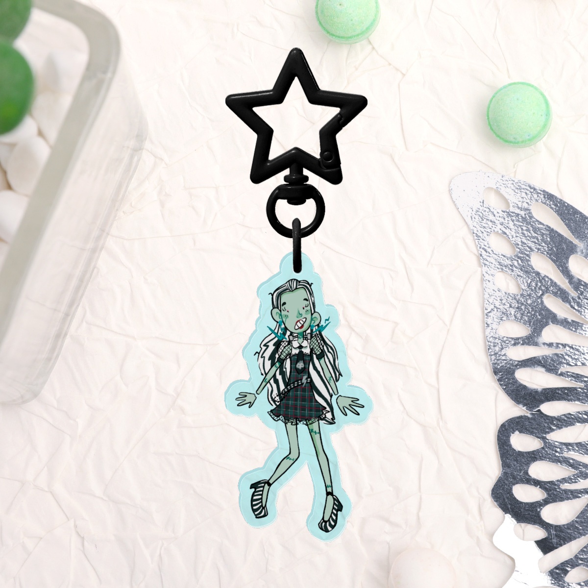Frankie Stein Keychain