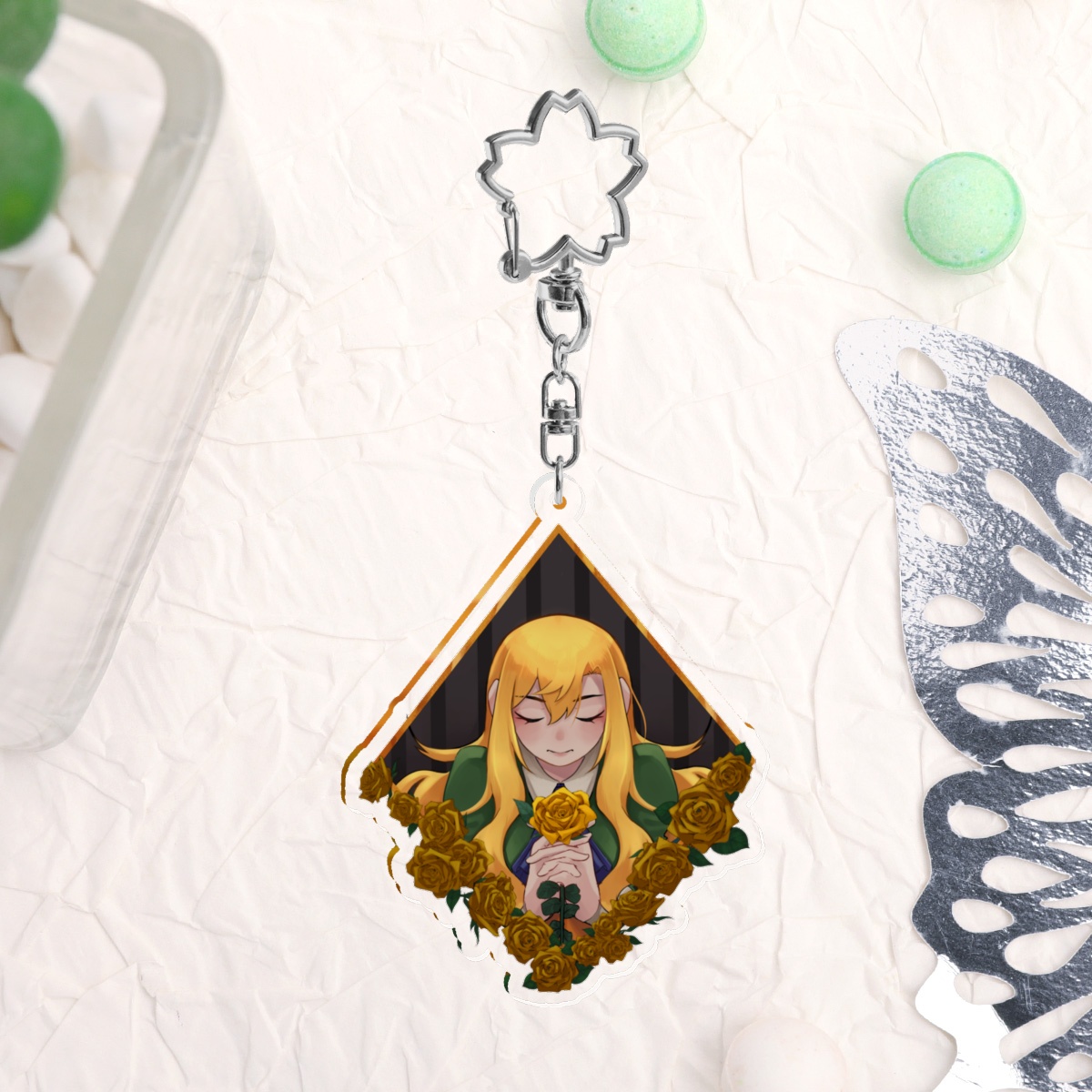 Mary 34 Keychain