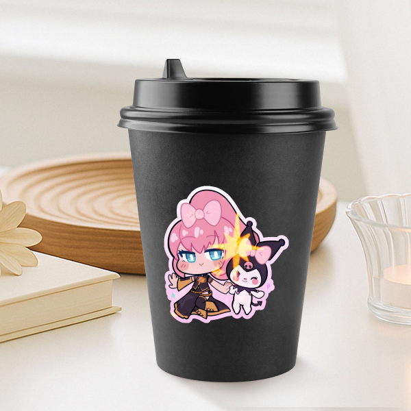 Meguine Luka & Kuromi Stickers