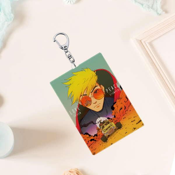 Trigun Double-Sided Acrylic Keychain