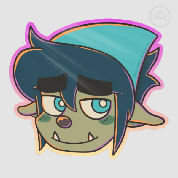 Wild Cabbage- Chibi Seth Sticker