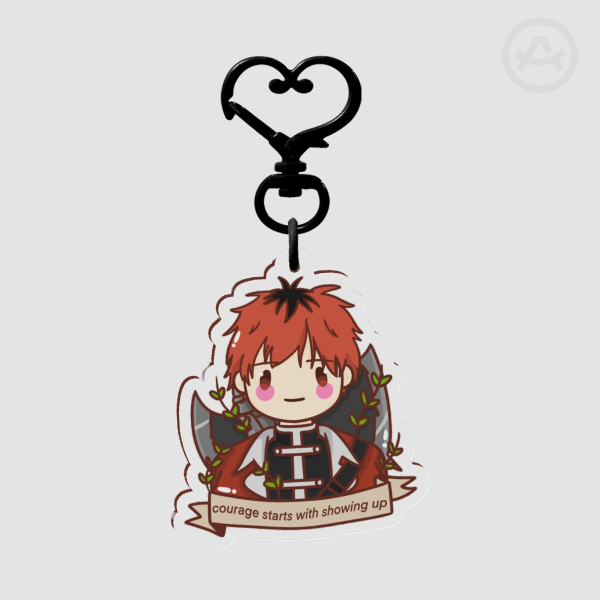 Stark Frieren Clear Acrylic Keychain
